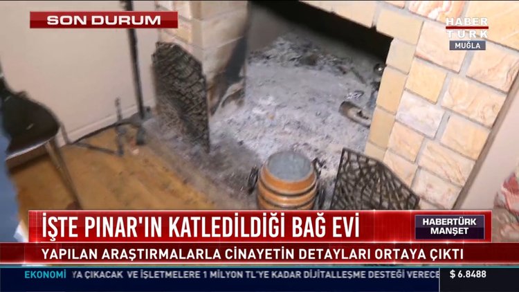 İşte Pınar'ın katledildiği bağ evi!