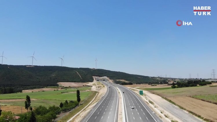 Kuzey Marmara Otoyolu'nda son 112 kilometre