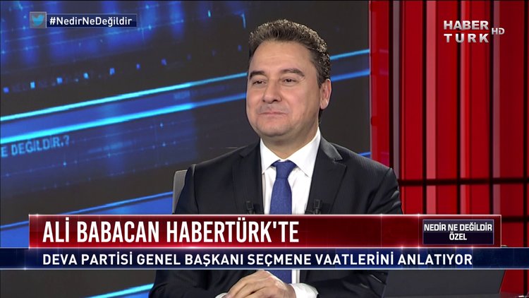 Nedir Ne Değildir - 23 Temmuz 2020 (DEVA Partisi Genel Başkanı Ali Babacan)
