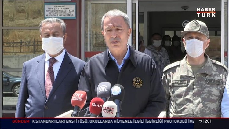 Milli Savunma Bakanı Akar'dan açıklamalar