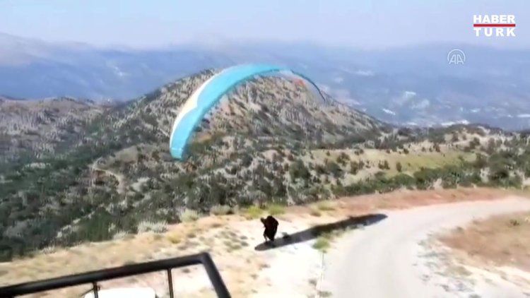 Yamaç paraşütü sporcusu Gülşah Hoş'tan rekor uçuş