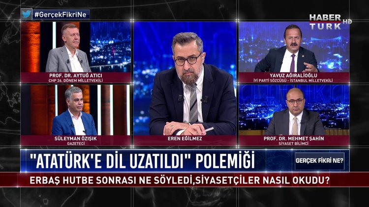 Gerçek Fikri Ne - 29 Temmuz 2020 (Ali Erbaş hutbe sonrası ne söyledi, siyasetçiler nasıl okudu?)