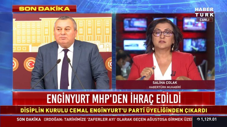Son dakika! Cemal Enginyurt MHP'den ihraç edildi!