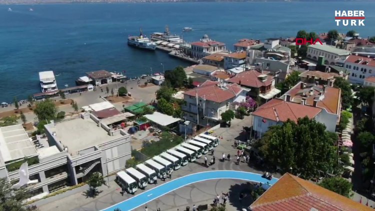 Adalar'da elektrikli araçlar seferlere başlıyor