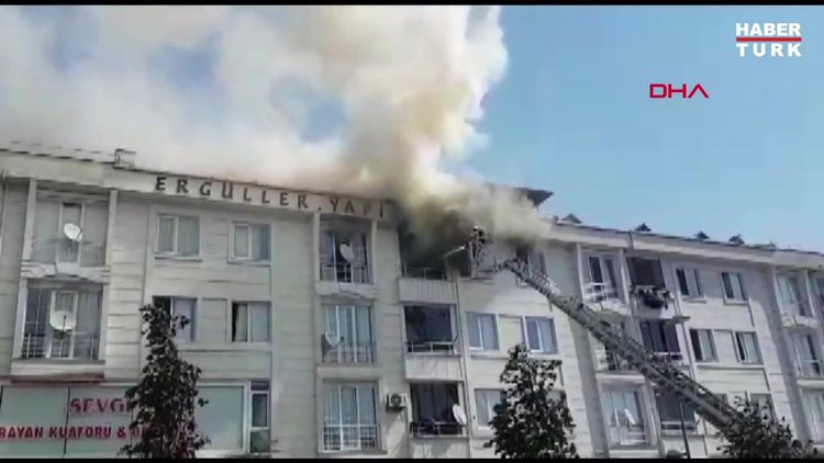 Esenyurt'taki yangında mahsur kalanları vatandaşlar kurtardı