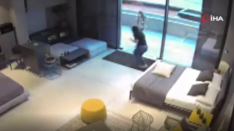 Beyrut'taki şiddetli patlamadan yeni görüntüler! Metrelerce uzağa fırladı