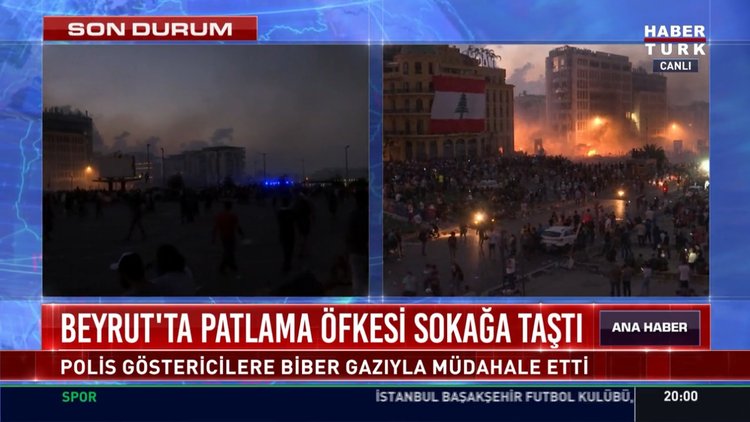 Beyrut'ta öfke sokağa taştı!