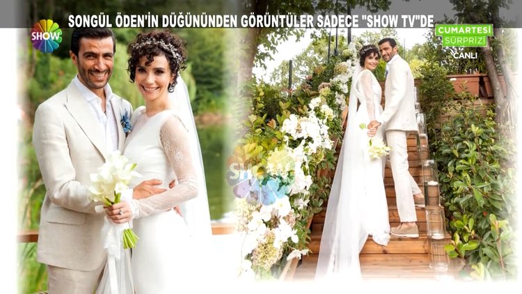 Songül Öden'in masalsı düğünü!