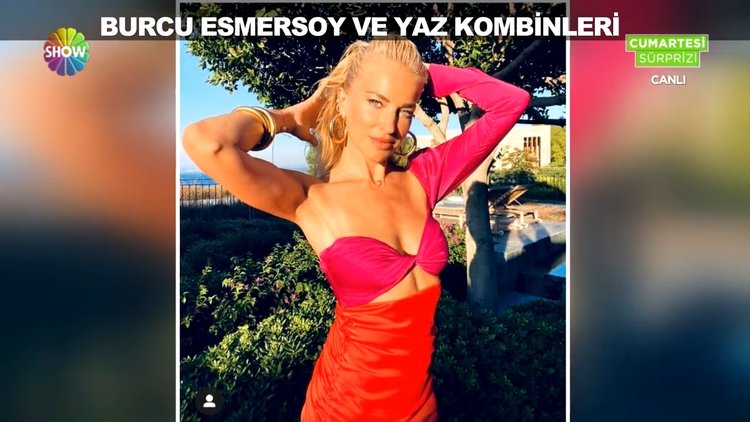 Burcu Esmersoy'un yaz kombinleri!