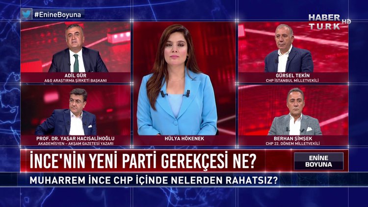 Enine Boyuna - 7 Ağustos 2020 (Muharrem İnce'nin yeni parti gerekçesi ne?)