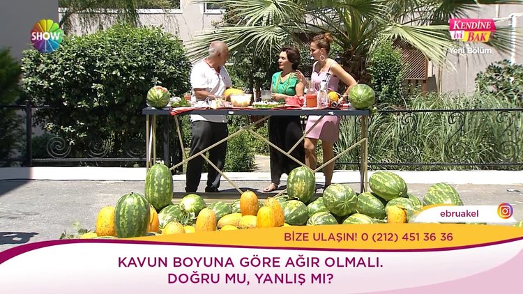 Kavun ve karpuz seçerken nelere dikkat etmeliyiz?