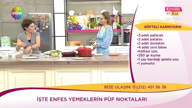 Köfteli karnıyarık