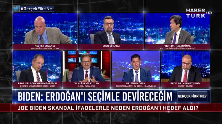 Gerçek Fikri Ne - 15 Ağustos 2020 (Joe Biden neden Cumhurbaşkanı Erdoğan’ı hedef aldı?)
