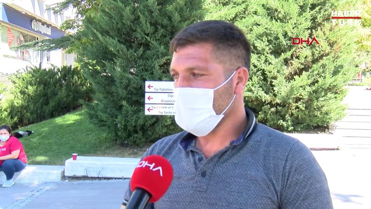 Cilt kanseri Salih'in tedavisi Ankara'da başladı