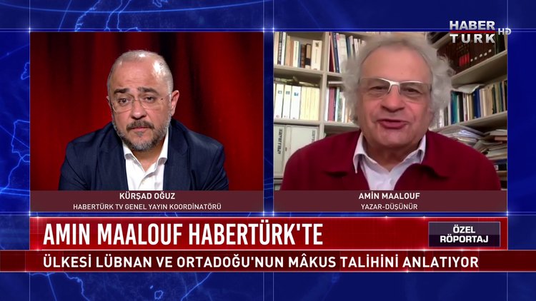 Özel Röportaj - 18 Ağustos 2020 (Beyrutlu yazar ve düşünür Amin Maalouf Habertürk'te)
