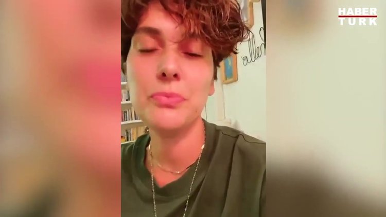 Bergüzar Korel'den teşekkür videosu