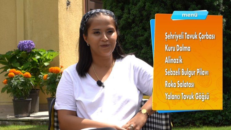 Zeliha Hanım'ın menüsünde neler var?