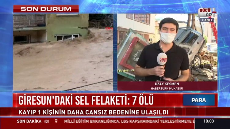 Giresun'da can kaybı 7'ye yükseldi!