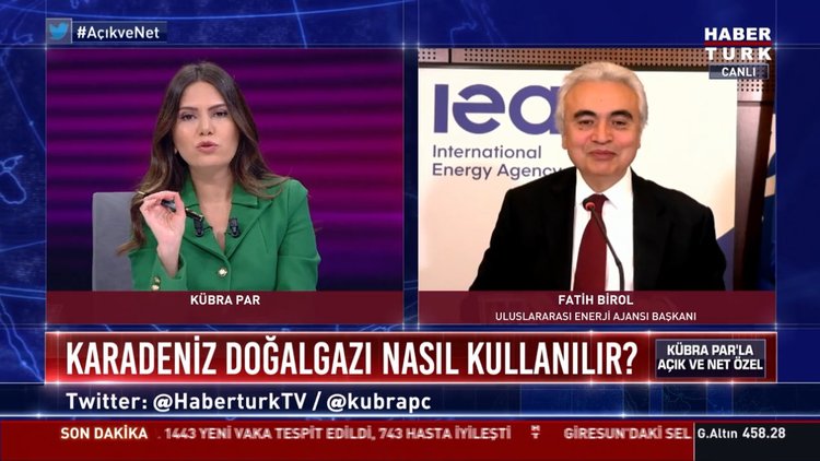 Uluslararası Enerji Ajansı Başkanı Fatih Birol Habertürk'te...