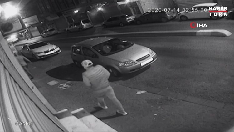 İstanbul'un göbeğinde silahlı saldırı dehşeti kamerada