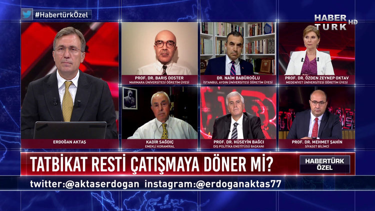 Habertürk Özel - 24 Ağustos 2020 Akdeniz'de tatbikat restleşmesi çatışmaya döner mi?)