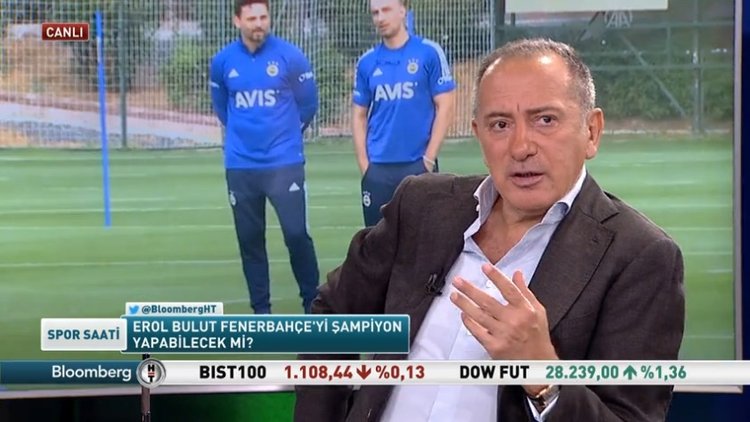 Fatih Altaylı, Bloomberg HT'de Spor Saati programında spor gündemini yorumladı
