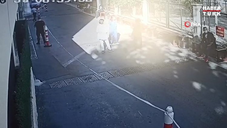 Özel güvenlik görevlisinin dikkati kadın cinayetini önledi... O anlar kamerada