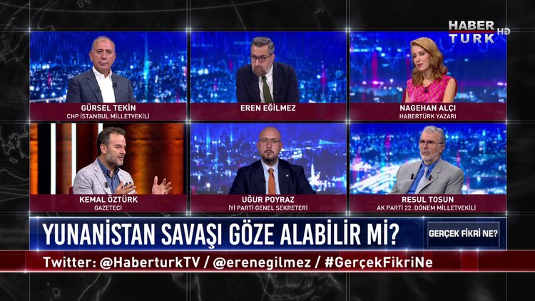 Gerçek Fikri Ne - 29 Ağustos 2020 (Yunanistan Doğu Akdeniz’de Türkiye ile savaşı göze alabilir mi?)