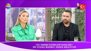 Farmakognozi Anabilim Dalı Doktoru Dr. Eczacı Mahmut Asker kişiye özel cilt bakımının nasıl olması gerektiğini anlattı.