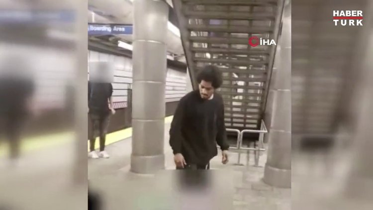 New York'ta metroda tecavüz girişimi