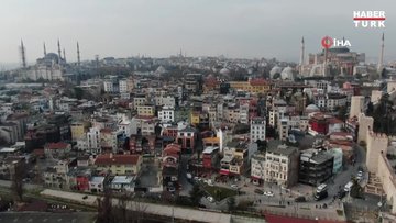 İstanbul'un gizli sarayı böyle görüntülendi