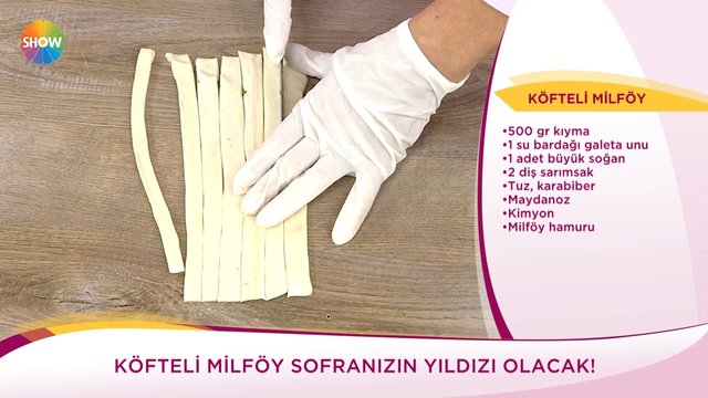 Köfteli milföy