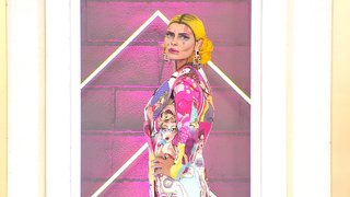 Takımlar pop art saçı ve makyajı yapmak için yarıştı.