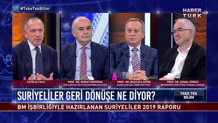 Teke Tek Bilim - 6 Eylül 2020 (Türklerin Suriyelilere bakışı ne, Suriyeliler geri dönüşe ne diyor?)