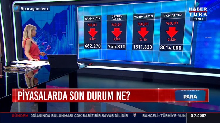 8 Eylül Altın fiyatları SON DAKİKA düşüşte geçti! Çeyrek altın, gram altın fiyatları 2020