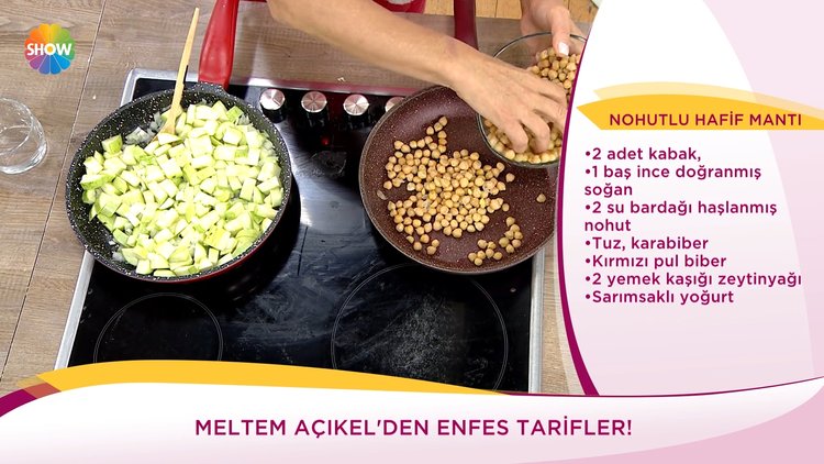 Nohutlu hafif mantı ve milföy mantı yapımı!