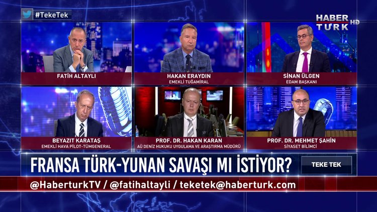 Teke Tek - 7  Eylül 2020 (Fransa Türk - Yunan savaşı mı istiyor?)