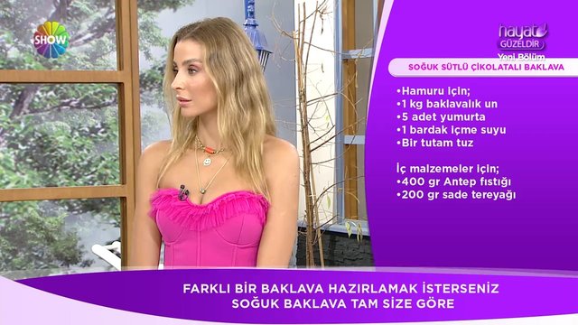 Soğuk Sütlü Çikolatalı Baklava