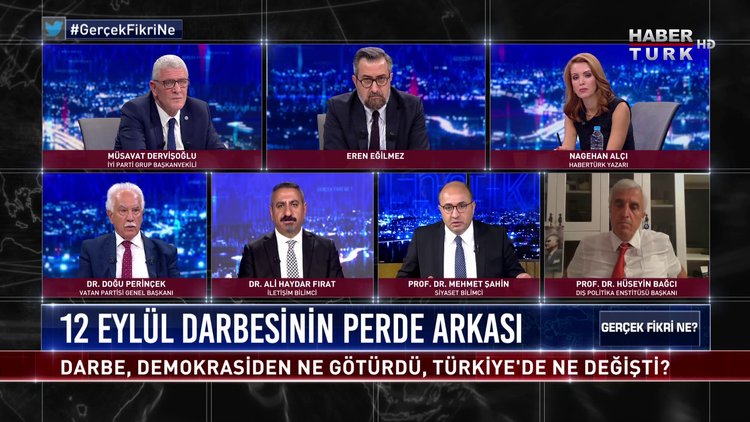 Gerçek Fikri Ne - 12 Eylül 2020 (Darbe demokrasiden ne götürdü, Türkiye'de ne değişti?)