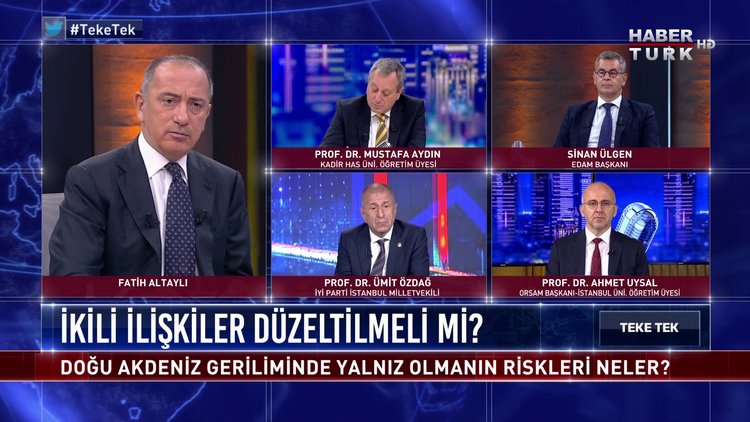 Teke Tek - 16 Eylül 2020 (Doğu Akdeniz geriliminde yalnız olmanın riskleri neler?)
