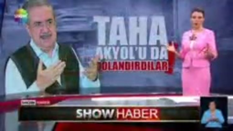 Taha Akyol Show Haber Muhabiri Serhat Alaattinoğlu'na konuştu