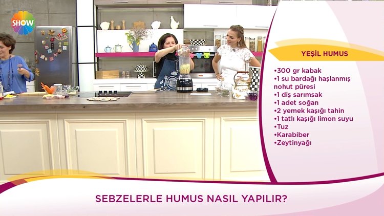 Yeşil humus nasıl yapılır? Yeşil humus tarifi