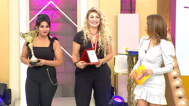 Yeni yarışmacalar Aslı ve Burcu ödülleriyle geldi!