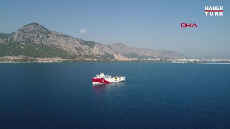 Oruç Reis, limandan ayrıldı