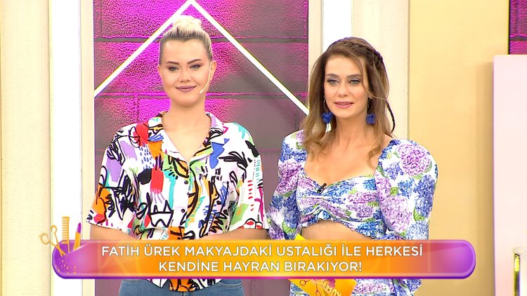 Fatih Ürek'in makyaj ustalığı!