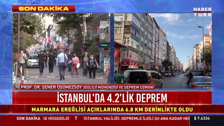 Prof. Dr. Şener Üşümezsoy'dan deprem açıklaması