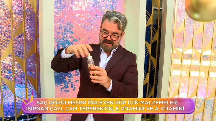 Adnan Serter'den saç dökülmesini önleyen kür