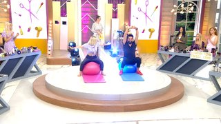 Kilo vermeyi kafasına koyan Taner model olarak yarışan Gamze'den pilates derslerine başladı