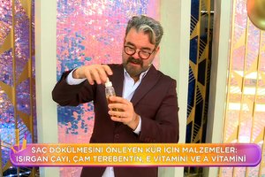 Adnan Serter'den saç dökülmesini önleyen kür