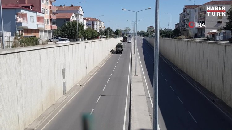 S-400'ler Sinop'a sevk edilirken yolda görüntülendi